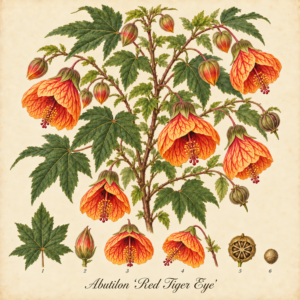 Abutilon Red Tiger Eye