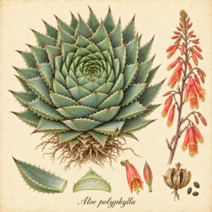 Spiral Aloe - Aloe polyphylla