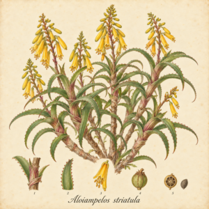 Aloiampelos striatula