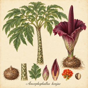 Amorphophallus konjac