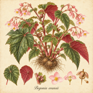 Begonia evansii