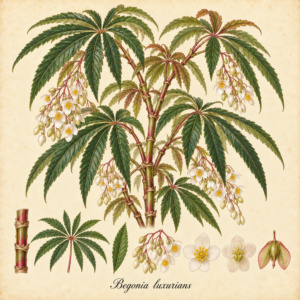 Begonia luxurians