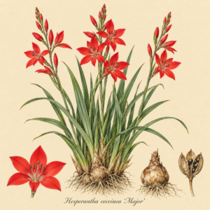 Hesperantha coccinea Major