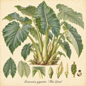 Leucocasia gigantea "Thai Giant"
