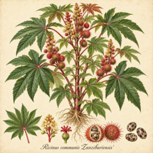 Ricinus communis Zanzibarensis