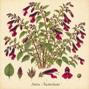 Salvia Nachtvlinder