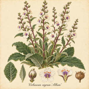 Verbascum nigrum album