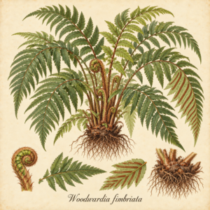 Chain Fern - Woodwardia fimbriata
